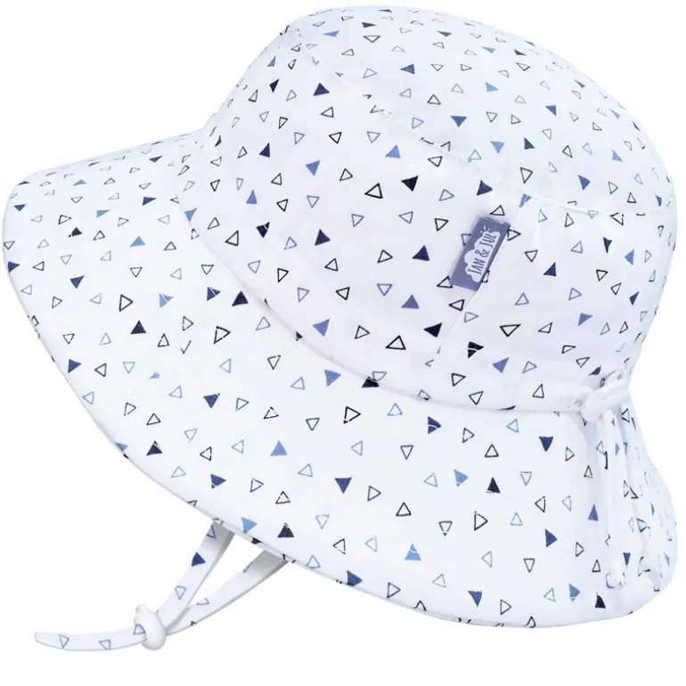 Kids Cotton Bucket Hats | Triangles