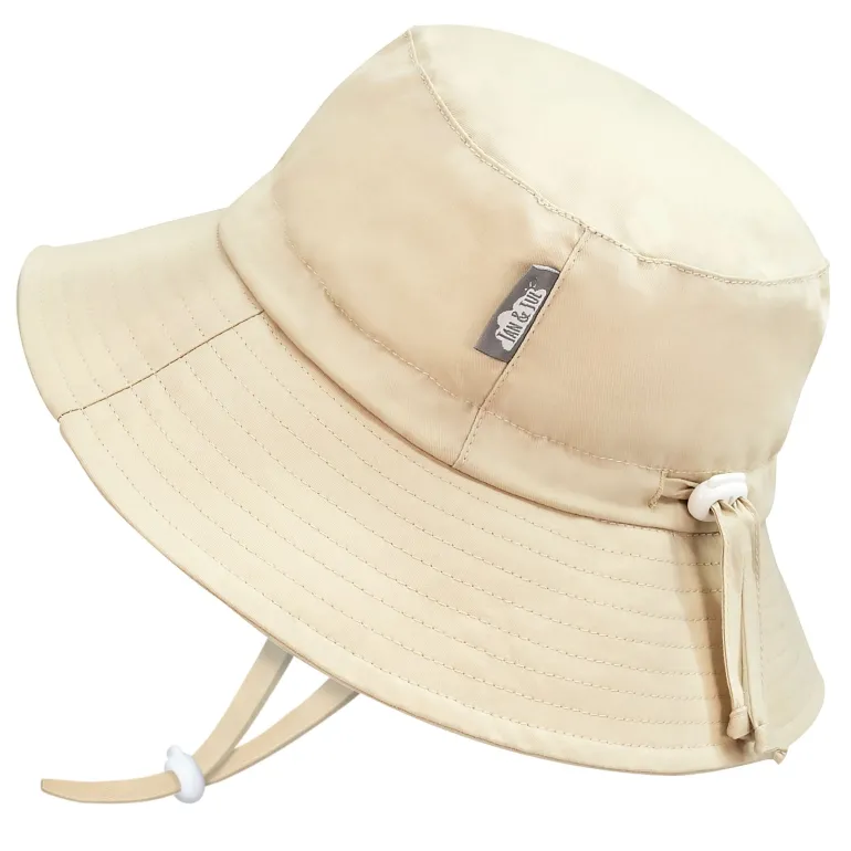 Kids Cotton Bucket Hats | Sand