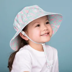 Kids Cotton Bucket Hats | Coral