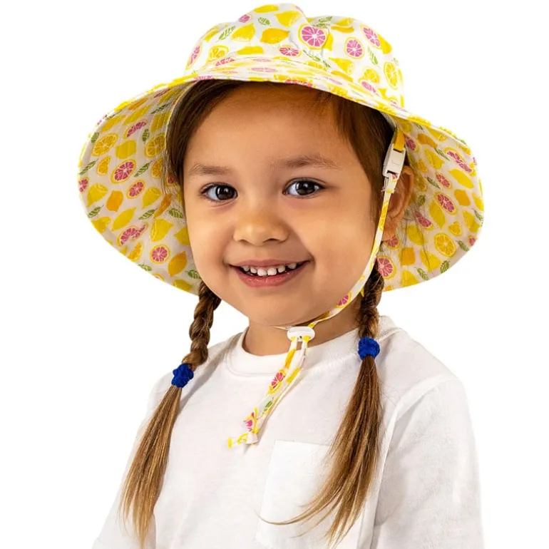 Kids Cotton Bucket Hats | Lemons