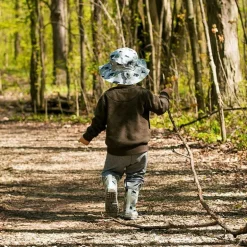 Kids Cotton Bucket Hats | Bear