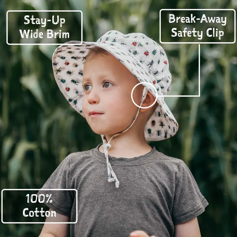 Kids Cotton Bucket Hats | Dino