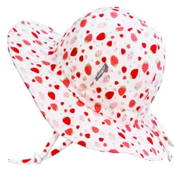 Kids Cotton Floppy Hats | Strawberry