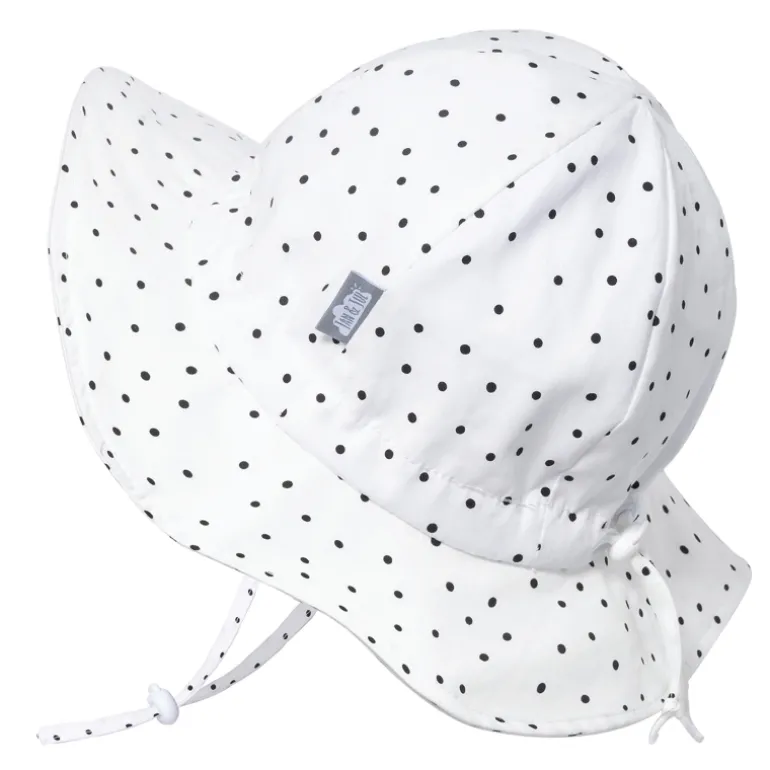 Kids Cotton Floppy Hats | Dots