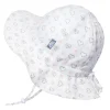 Kids Cotton Floppy Hats | Diamond Hearts