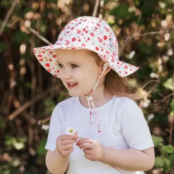 Kids Cotton Floppy Hats | Strawberry