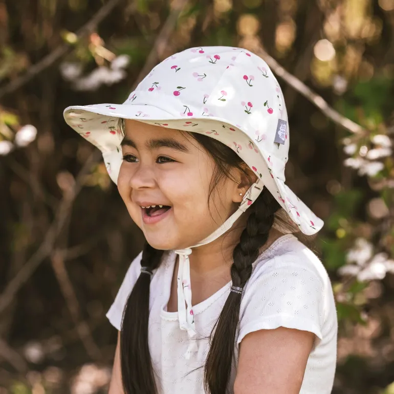 Kids Cotton Floppy Hats | Cherries