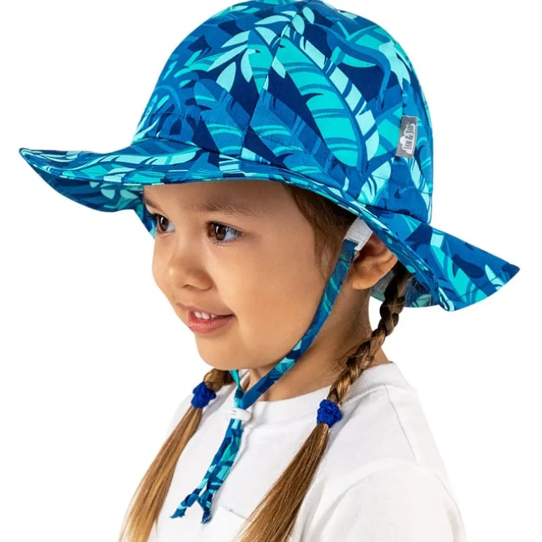 Kids Cotton Floppy Hats | Cool Tropical