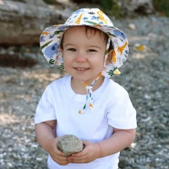 Kids Cotton Floppy Hats | Safari