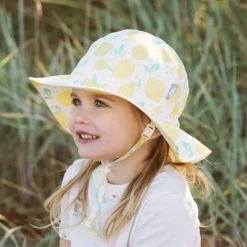 Kids Cotton Floppy Hats | Lemon Fresh