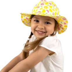 Kids Cotton Floppy Hats | Lemons