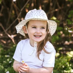 Kids Cotton Floppy Hats | Dots