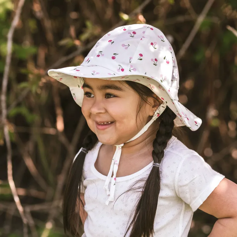 Kids Cotton Floppy Hats | Cherries