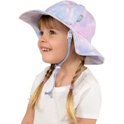 Kids Cotton Floppy Hats | Cotton Candy Tie-Dye