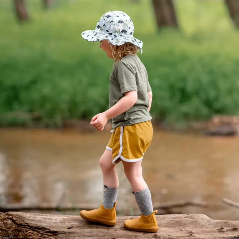 Kids Cotton Floppy Hats | Bear