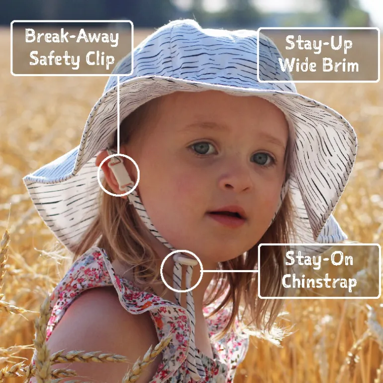 Kids Cotton Floppy Hats | Goose