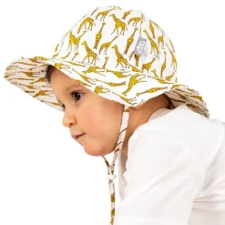 Kids Cotton Floppy Hats | Giraffe
