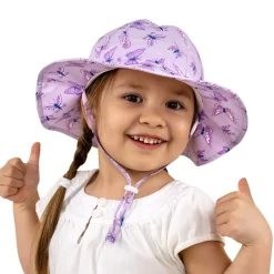 Kids Cotton Floppy Hats | Butterfly