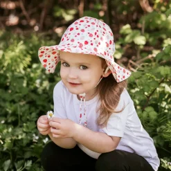 Kids Cotton Floppy Hats | Strawberry