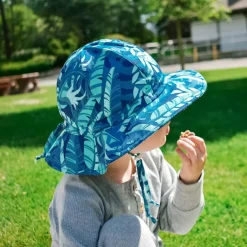 Kids Cotton Floppy Hats | Cool Tropical
