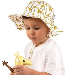 Kids Cotton Floppy Hats | Giraffe
