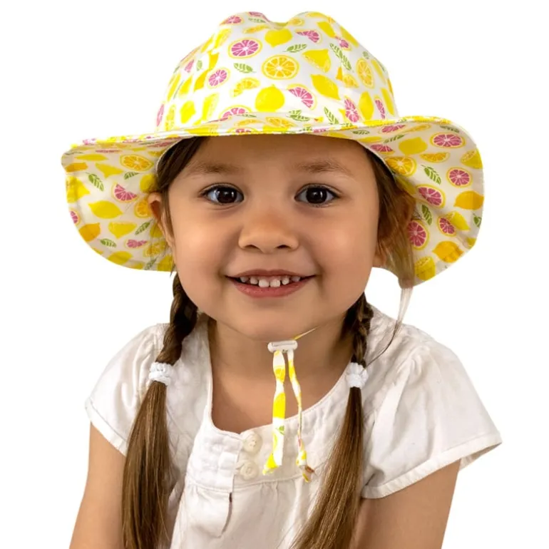 Kids Cotton Floppy Hats | Lemons