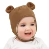 Kids Fleece Animal Hats | Brown Bear