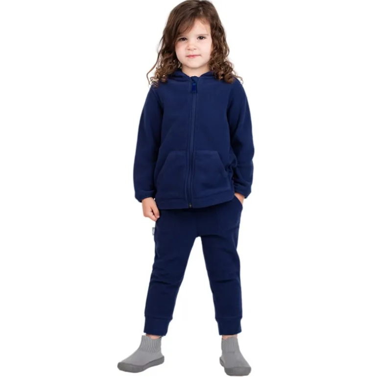 Kids Fleece Jacket | Navy