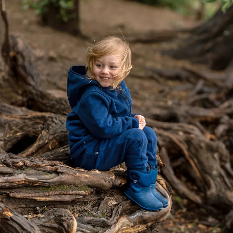 Kids Fleece Jacket | Navy