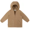 Kids Fleece Jacket | Soft Brown
