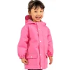 Kids Fleece Lined Rain Jackets | Watermelon Pink