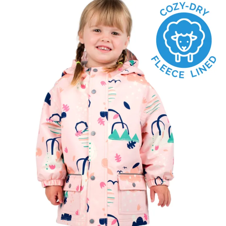 Kids Fleece Lined Rain Jackets | Dreamscape