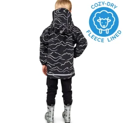 Kids Fleece Lined Rain Jackets | Bear Mountain