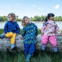 Kids Fleece Lined Rain Jackets | Dinoland