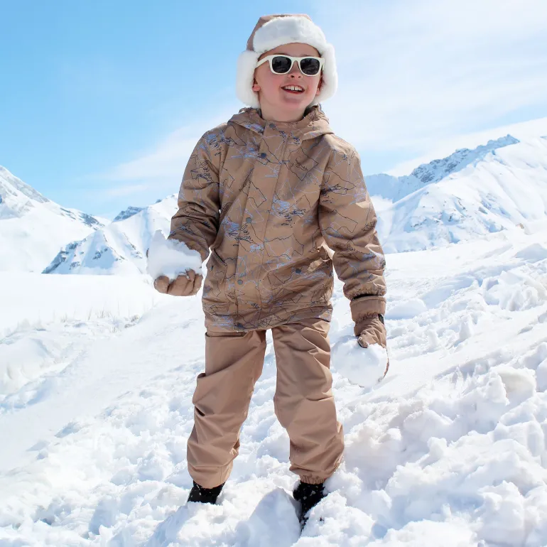 Kids Fleece Lined Rain Jackets | Mountain Trails