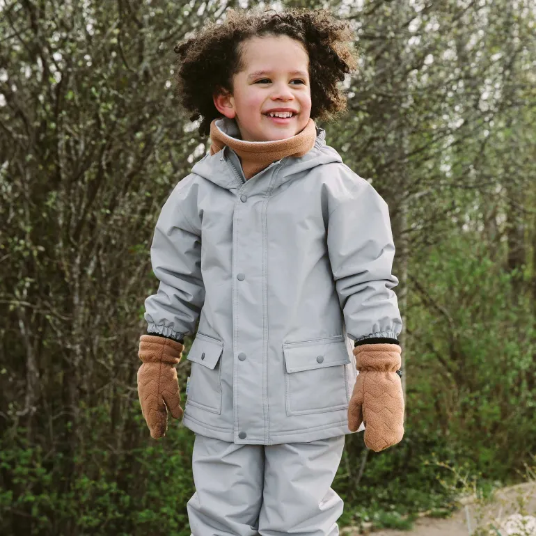 Kids Fleece Lined Rain Jackets | Greystone