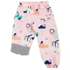 Kids Fleece Lined Rain Pants | Dreamscape