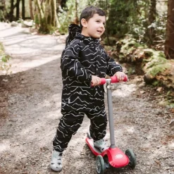 Kids Fleece Lined Rain Pants | Bear Mountain