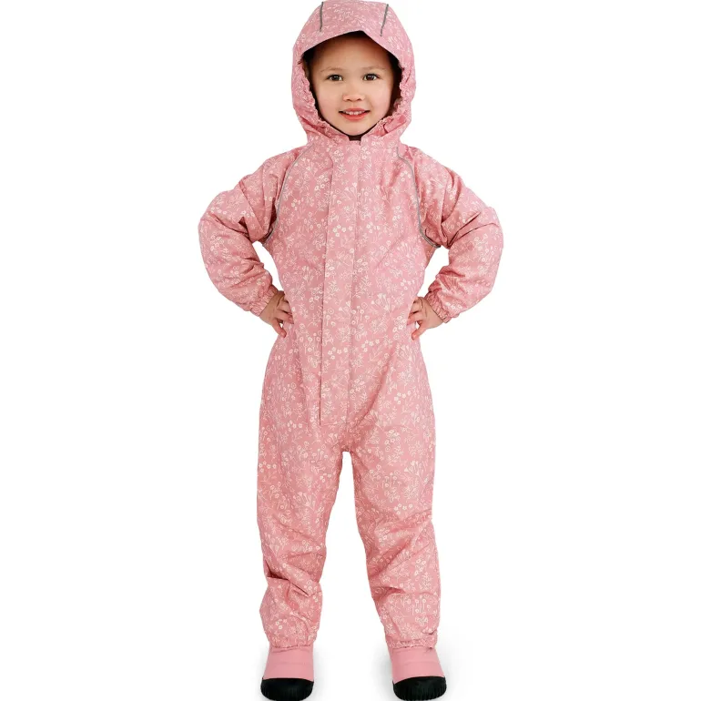 Kids Fleece Lined Rain Suits | Prairie Flowers