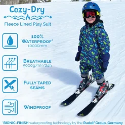 Kids Fleece Lined Rain Suits | Summer Camp