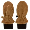 Kids Fleece Mittens | Brown Bear