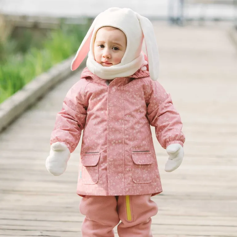 Kids Fleece Mittens | Cream