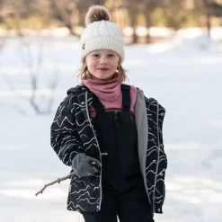 Kids Fleece Mittens | Dark Grey