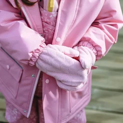 Kids Fleece Mittens | Dusty Pink