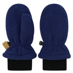 Kids Fleece Mittens | Navy