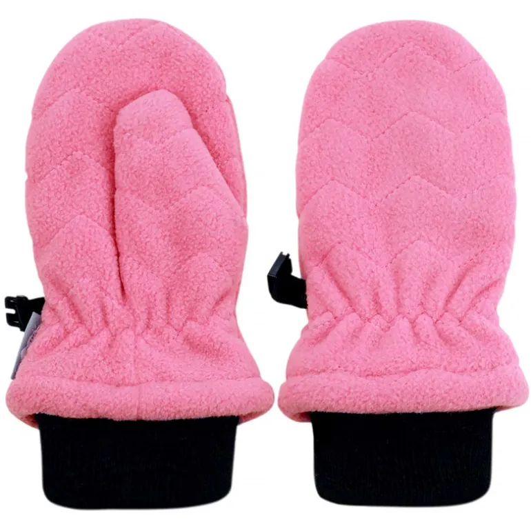 Kids Fleece Mittens | Watermelon Pink