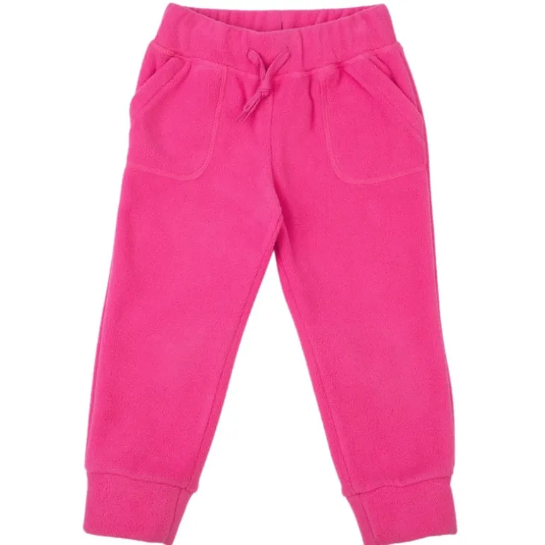 Kids Fleece Pants | Hot Pink