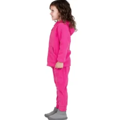 Kids Fleece Pants | Hot Pink