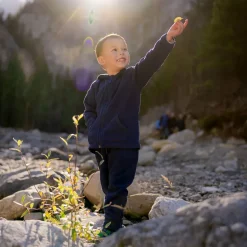 Kids Fleece Pants | Navy