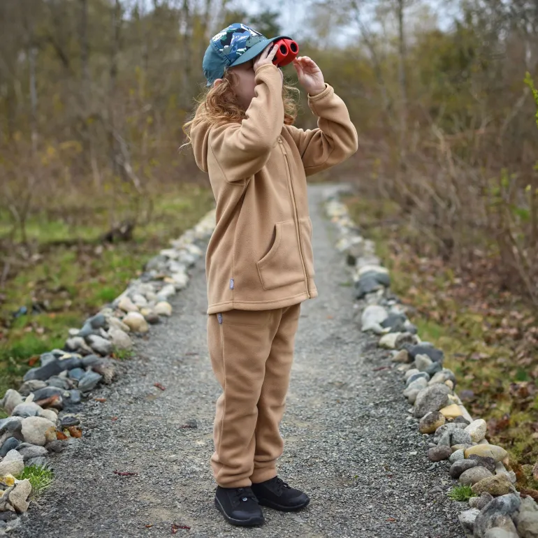 Kids Fleece Pants | Soft Brown